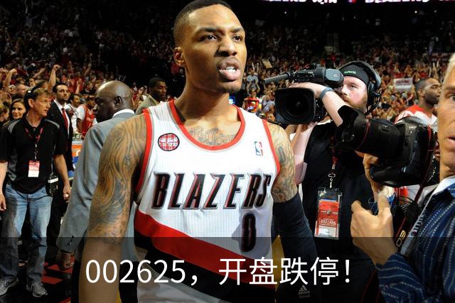 002625，开盘跌停！